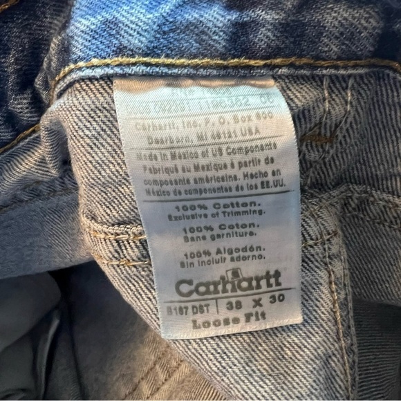 Vintage Y2K Carhartt High Rise Loose Fit Jeans - Picture 2 of 7